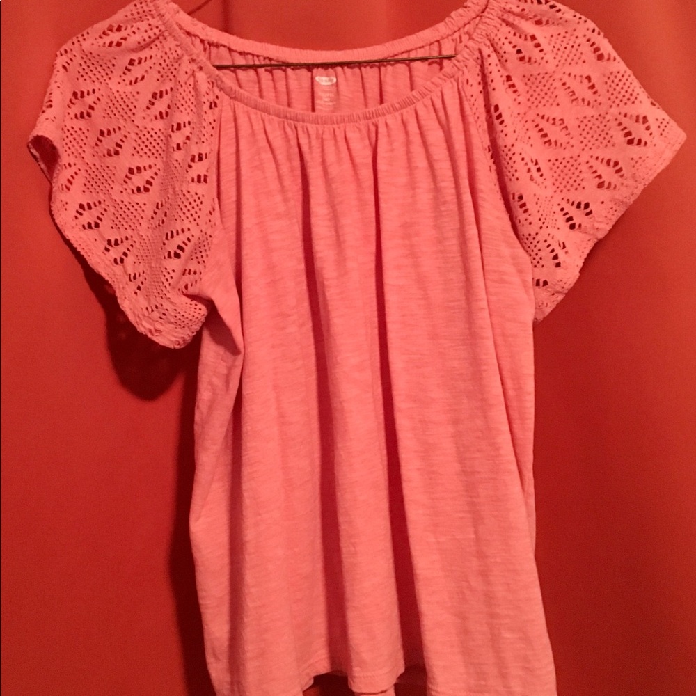 Ruffle sleeve shirt